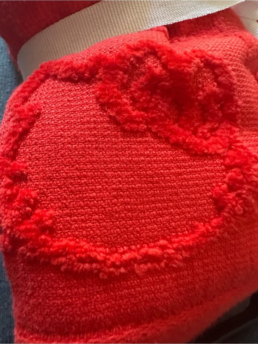 NWT Embossed Hello Kitty Red washcloths (4 in bundle)